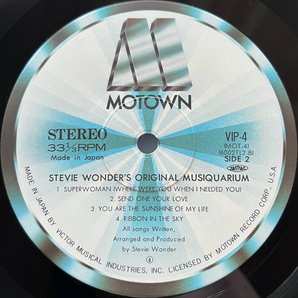 Stevie Wonder - Stevie Wonder's Original Musiquarium I = ミュージックエイリア...