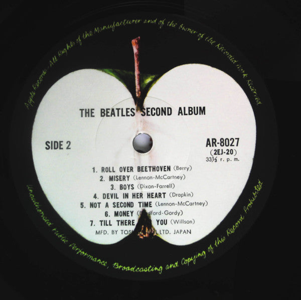 The Beatles - The Beatles' Second Album (Vinyl, LP, Album, Reissue, Mono) Good Plus (G+) / Very Good Plus (VG+)