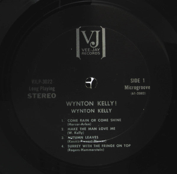 Wynton Kelly - Wynton Kelly! (Vinyl, LP, Album, Stereo) Very Good Plus (VG+) / Very Good Plus (VG+)
