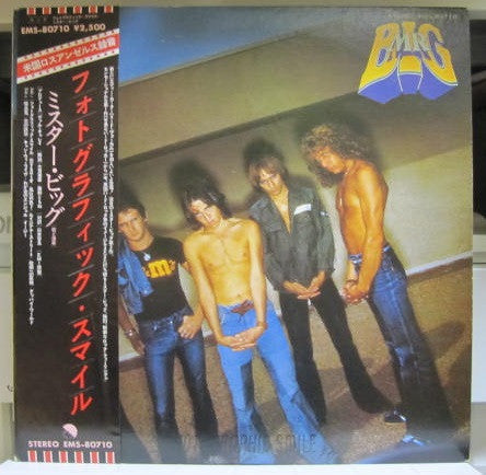 Mr Big - Photographic Smile (Vinyl, LP, Album, Promo) Very Good Plus (VG+) / Very Good Plus (VG+)