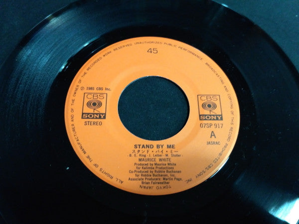 Maurice White - Stand By Me (Vinyl, 7", 45 RPM, Single) Very Good Plus (VG+) / Very Good Plus (VG+)