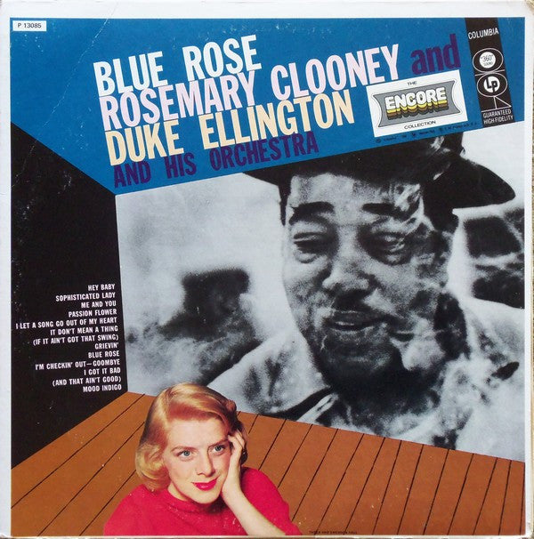 Rosemary Clooney - Blue Rose (Vinyl, LP, Album, Reissue) Very Good Plus (VG+) / Very Good (VG)