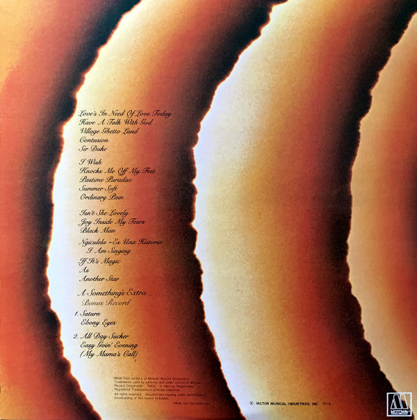 Stevie Wonder - Songs In The Key Of Life (Vinyl, Vinyl, LP, Album, ...