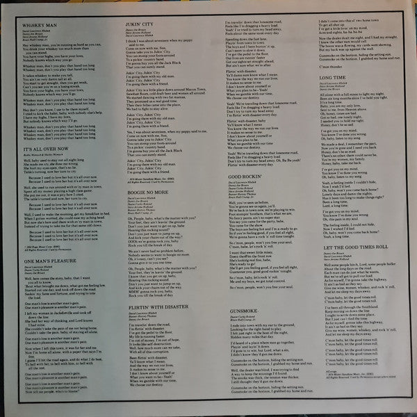 Molly Hatchet - Flirtin' With Disaster (Vinyl, LP, Album, Promo)
