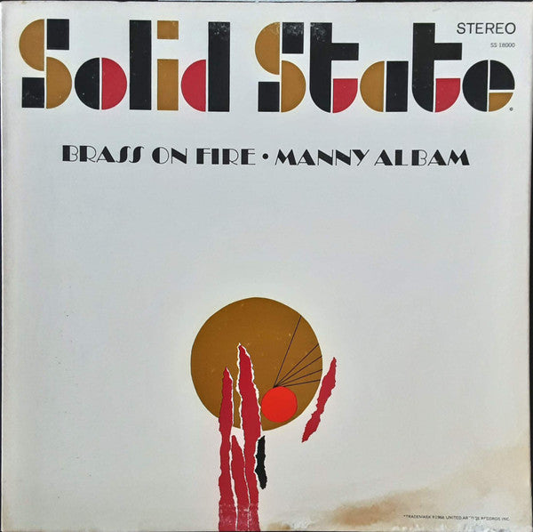 Manny Albam - Brass On Fire (Vinyl, LP) Very Good (VG) / Good Plus (G+)