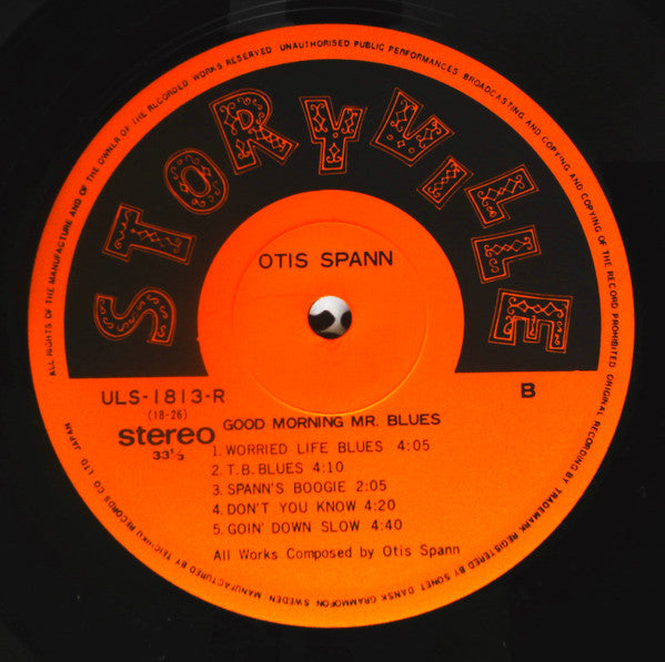 Otis Spann - Good Morning Mr. Blues (Vinyl, LP, Album) Near Mint (NM or M-) / Very Good Plus (VG+)