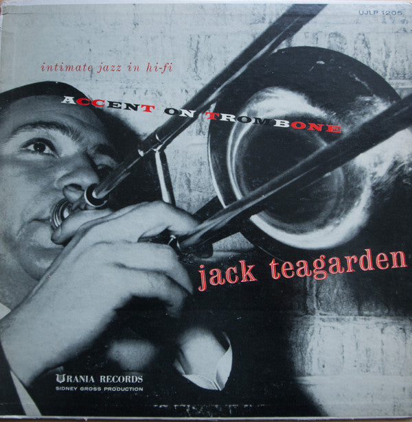 Jack Teagarden - Accent On Trombone (Vinyl, LP, Album, Mono) Very Good (VG) / Poor (P)