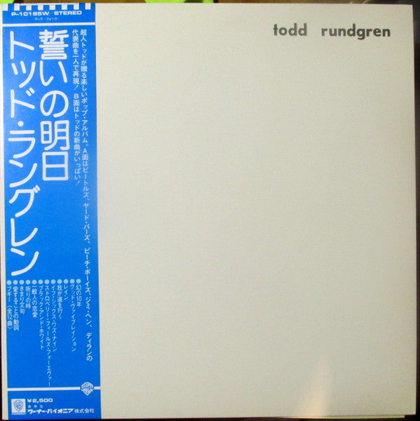 Todd Rundgren - Faithful (Vinyl, LP, Album) Very Good Plus (VG+) / Very Good Plus (VG+)