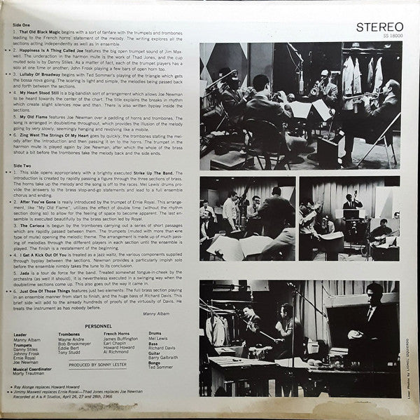 Manny Albam - Brass On Fire (Vinyl, LP) Very Good (VG) / Good Plus (G+)