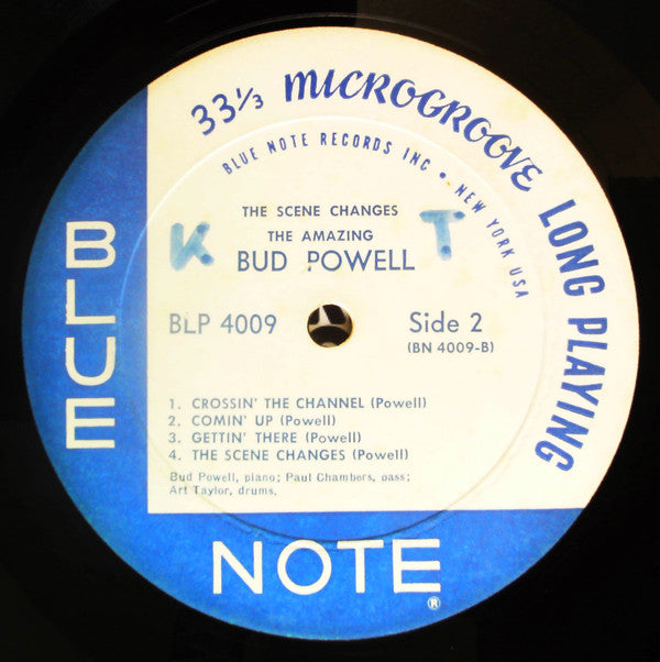 Bud Powell - The Scene Changes, Vol. 5 (Vinyl, LP, Album, Mono) Very Good (VG) / Very Good Plus (VG+)