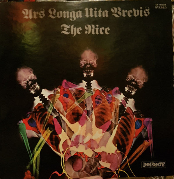 The Nice - Ars Longa Vita Brevis (Vinyl, LP, Album) Good Plus (G+) / Good (G)