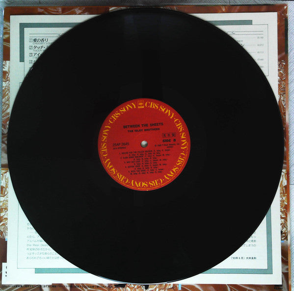The Isley Brothers - Between The Sheets (Vinyl, LP, Album, Promo) Very Good Plus (VG+) / Very Good (VG)