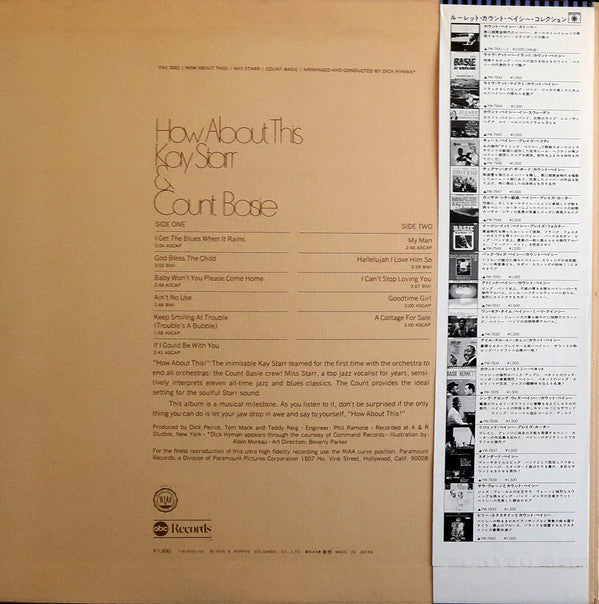 Kay Starr - How About This (Vinyl, LP, Album) Very Good Plus (VG+) / Very Good Plus (VG+)
