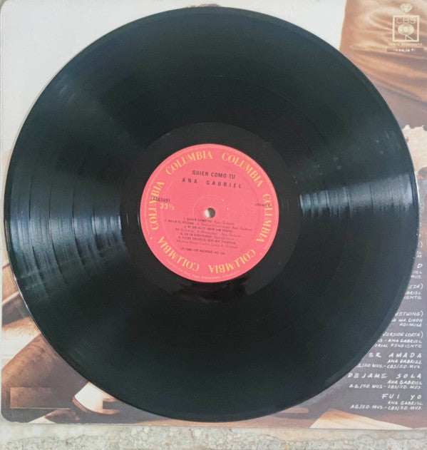 Ana Gabriel - Quien Como Tu (Vinyl, LP, Album) Very Good (VG) / Very Good (VG)