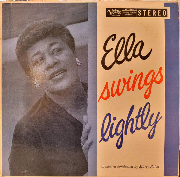 Ella Fitzgerald - Ella Swings Lightly (Vinyl, LP, Album, Misprint, Stereo) Very Good Plus (VG+) / Very Good (VG)