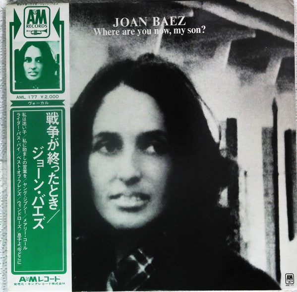 Joan Baez - Where Are You Now, My Son? (Vinyl, LP, Album) Very Good Plus (VG+) / Very Good Plus (VG+)
