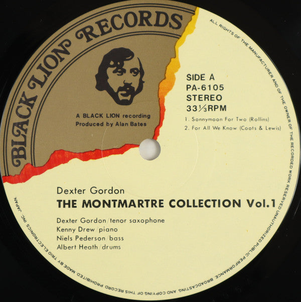 Dexter Gordon - The Montmartre Collection Vol. 1 (Vinyl, LP, Album, Stereo) Very Good Plus (VG+) / Very Good Plus (VG+)