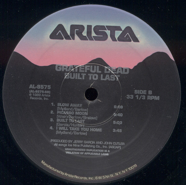 The Grateful Dead - Built To Last (Vinyl, LP, Album) Near Mint (NM or M-) / Near Mint (NM or M-)