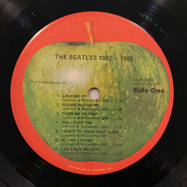 The Beatles - 1962-1966 (2xVinyl, LP, Compilation) Very Good Plus (VG+) / Good Plus (G+)