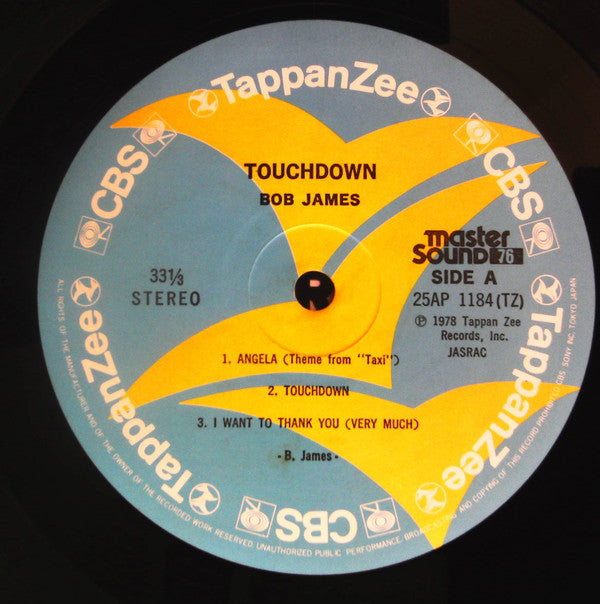 Bob James - Touchdown (Vinyl, LP, Album, Stereo) Very Good Plus (VG+) / Very Good Plus (VG+)