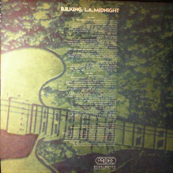 BB King - LA Midnight (Vinyl, LP, Album) Very Good (VG) / Very Good Plus (VG+)