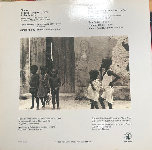 David Murray - Children (Vinyl, LP, Album) Very Good (VG) / Very Good Plus (VG+)