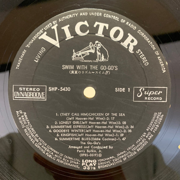The Go-Go's - Swim (Vinyl, LP, Album) Very Good (VG) / Good (G)