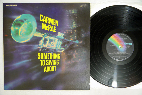 Carmen McRae - Something To Swing About (Vinyl, LP, Album, Reissue, Stereo) Very Good Plus (VG+) / Very Good (VG)