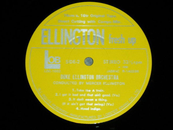 The Duke Ellington Orchestra - Ellington Fresh Up (Vinyl, LP, Album) Good Plus (G+) / Very Good Plus (VG+)
