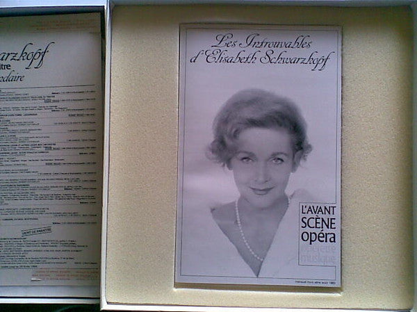 Elisabeth Schwarzkopf - Les Introuvables (5xVinyl, Box Set, LP, Compilation, Stereo, Mono, Limited Edition, Special Edition) Near Mint (NM or M-) / Very Good Plus (VG+)