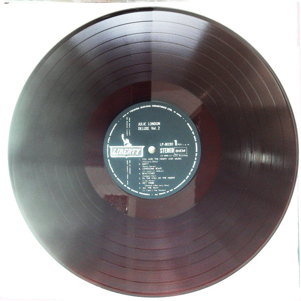 Julie London - Deluxe Vol.2 (Vinyl, LP, Compilation, Stereo) Good Plus (G+) / Very Good (VG)