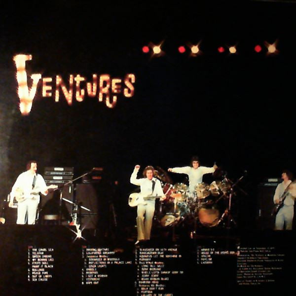 The Ventures - Live In Japan '77 (2xVinyl, LP) Good Plus (G+) / Very Good (VG)