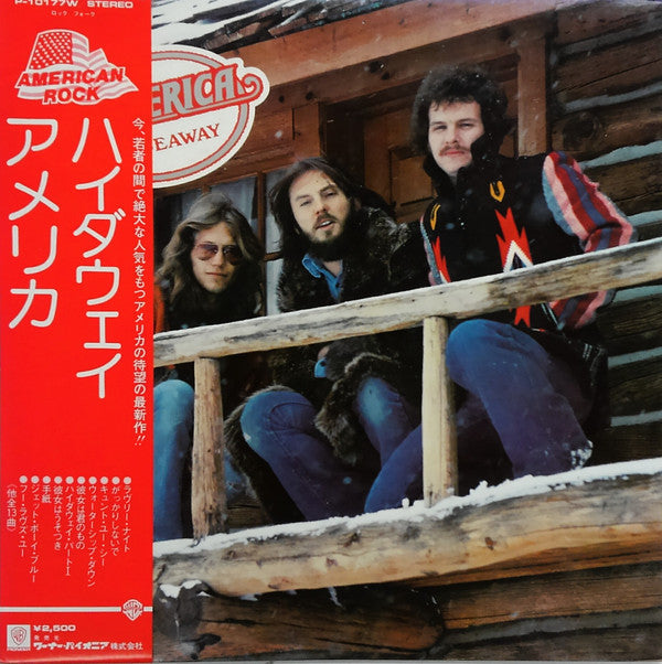 America (2) - Hideaway (Vinyl, LP, Album, Stereo)