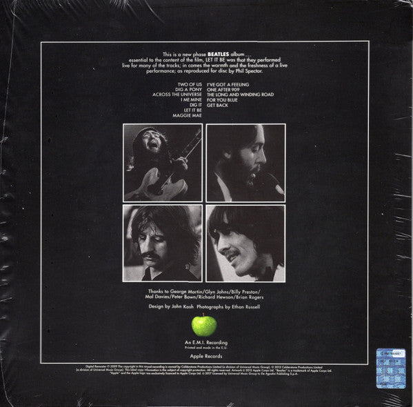 The Beatles - Let It Be (Vinyl, LP, Album, Reissue, Stereo)