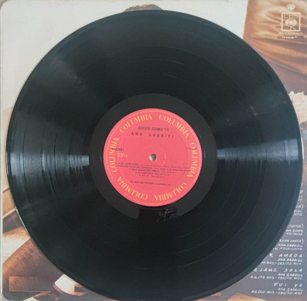 Ana Gabriel - Quien Como Tu (Vinyl, LP, Album) Very Good (VG) / Very Good (VG)