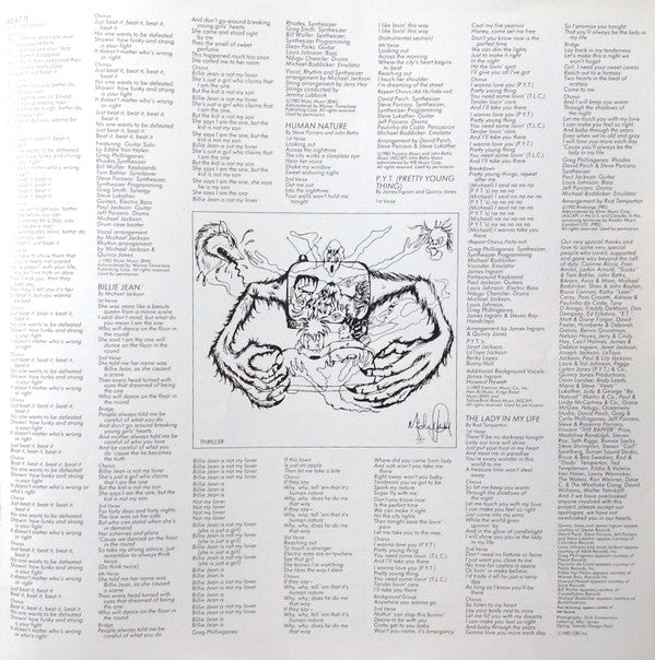 Michael Jackson - Thriller = スリラー (Vinyl, LP, Album, Repress, Stereo)