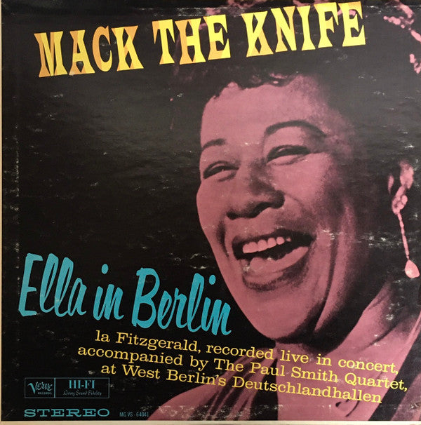 Ella Fitzgerald - Mack The Knife - Ella In Berlin (Vinyl, LP, Album...
