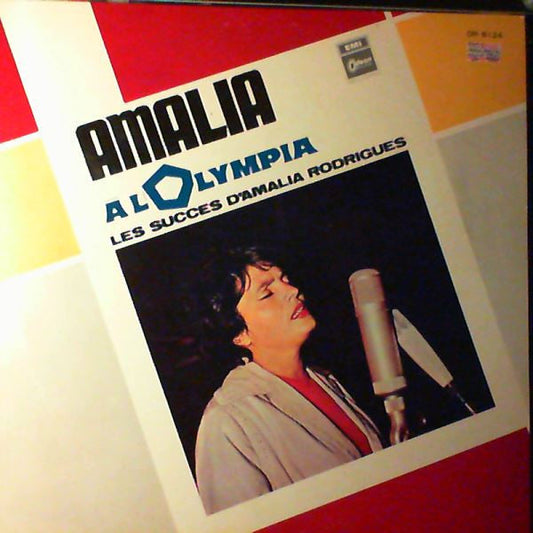 Amália Rodrigues - Amalia À L'Olympia (Vinyl, LP, Album, Promo, Reissue) Very Good (VG) / Good Plus (G+)