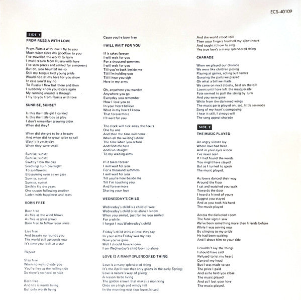 Matt Monro - The Best Of Matt Monro (Vinyl, LP, Compilation, Reissue) Very Good Plus (VG+) / Very Good Plus (VG+)