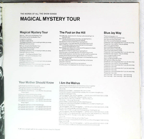 The Beatles - Magical Mystery Tour (Vinyl, LP, Compilation, Reissue...