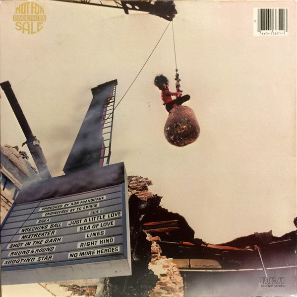 Grace Slick - Welcome To The Wrecking Ball! (Vinyl, LP, Album, Stereo) Very Good (VG) / Very Good Plus (VG+)