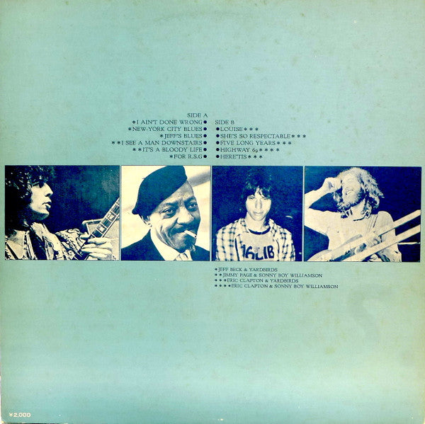 Jeff Beck - Beck, Page & Clapton (Vinyl, LP, Compilation) Very Good (VG) / Very Good (VG)