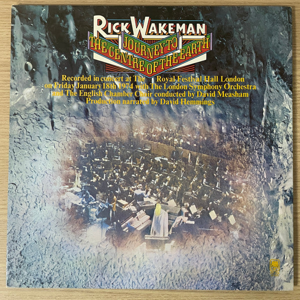 Rick Wakeman - Journey To The Centre Of The Earth (Vinyl, LP, Album) Very Good Plus (VG+) / Very Good (VG)