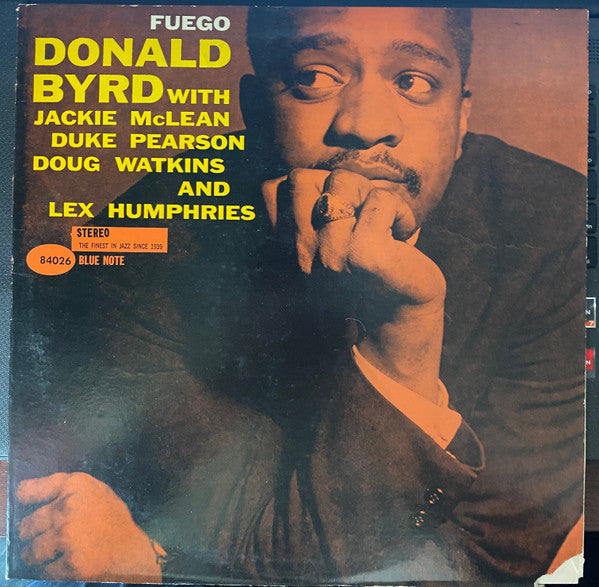 Donald Byrd - Fuego (Vinyl, LP, Album, Stereo, Reissue) Very Good Plus (VG+) / Fair (F)