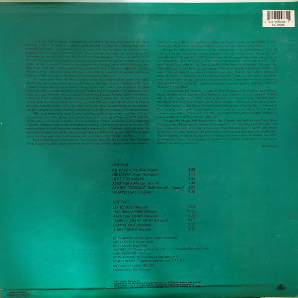 John Mayall - Blues Breakers (Vinyl, LP, Album, Reissue, Stereo) Very Good Plus (VG+) / Very Good Plus (VG+)