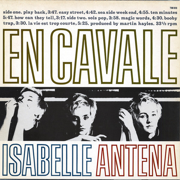 Isabelle Antena - En Cavale (Vinyl, LP, Album) Good Plus (G+) / Good Plus (G+)