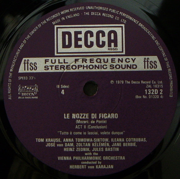 Wolfgang Amadeus Mozart - Le Nozze Di Figaro (Vinyl, Box Set, LP, A...