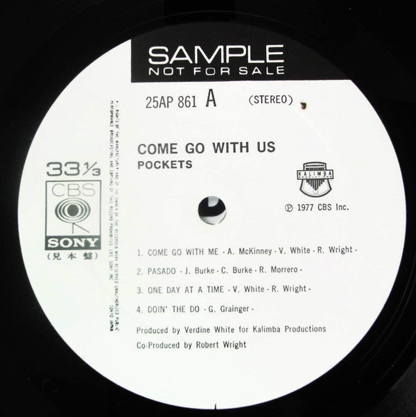 Pockets - Come Go With Us (Vinyl, LP, Album, Promo) Near Mint (NM or M-) / Good Plus (G+)