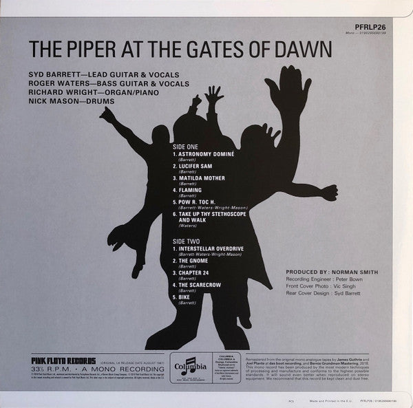 Pink Floyd - The Piper At The Gates Of Dawn (Vinyl, LP, Album, Record Store Day, Limited Edition, Reissue, Remastered, Mono) Near Mint (NM or M-) / Very Good Plus (VG+)