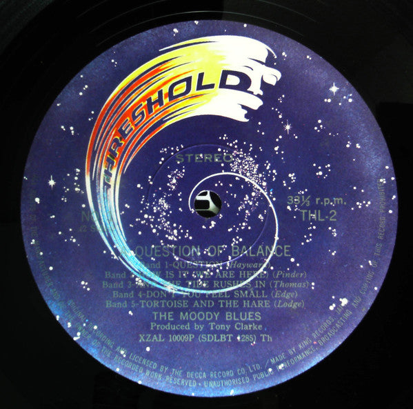 The Moody Blues - A Question Of Balance (Vinyl, LP, Album) Good Plus (G+) / Good Plus (G+)